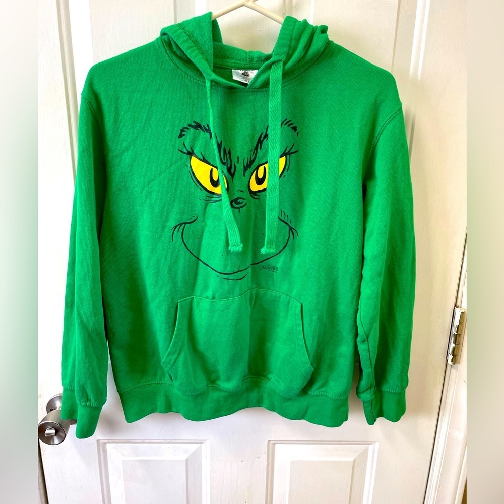 Dr. Seuss Grinch hoodie.